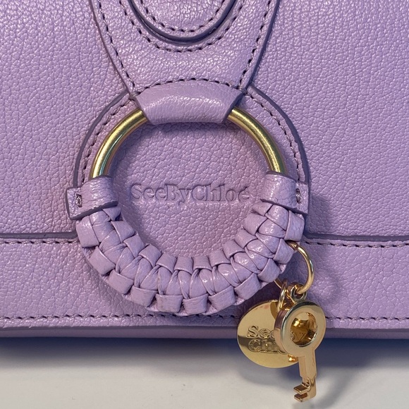 NWT See By Chloé Leather Hana Continental Chain Wallet - Picture 4 of 12